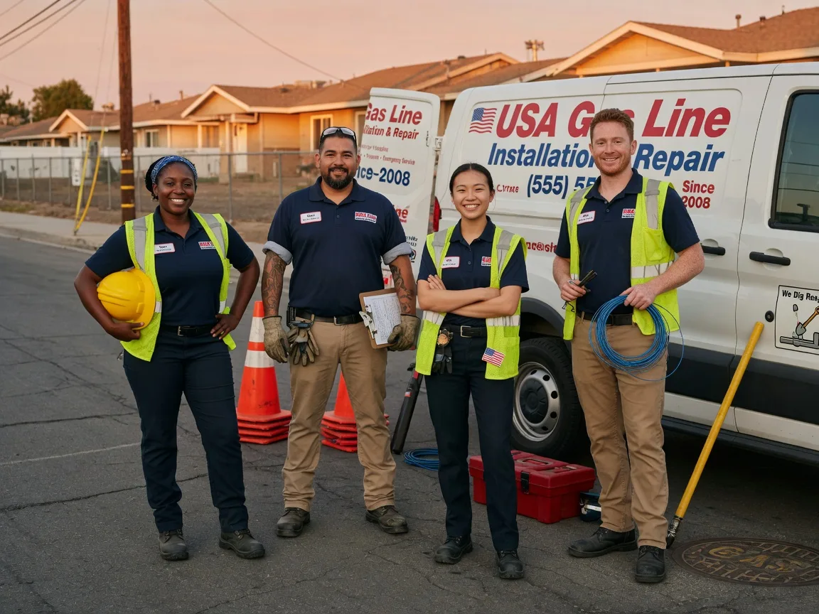 Gas Line Installation company in Berwick, IL